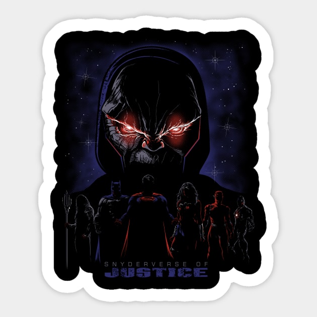 JUSTICE Sticker by Roni Nucleart